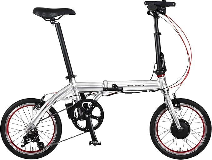 トランスモバイリー 超軽量超小型 折りたたみ電動アシスト自転車