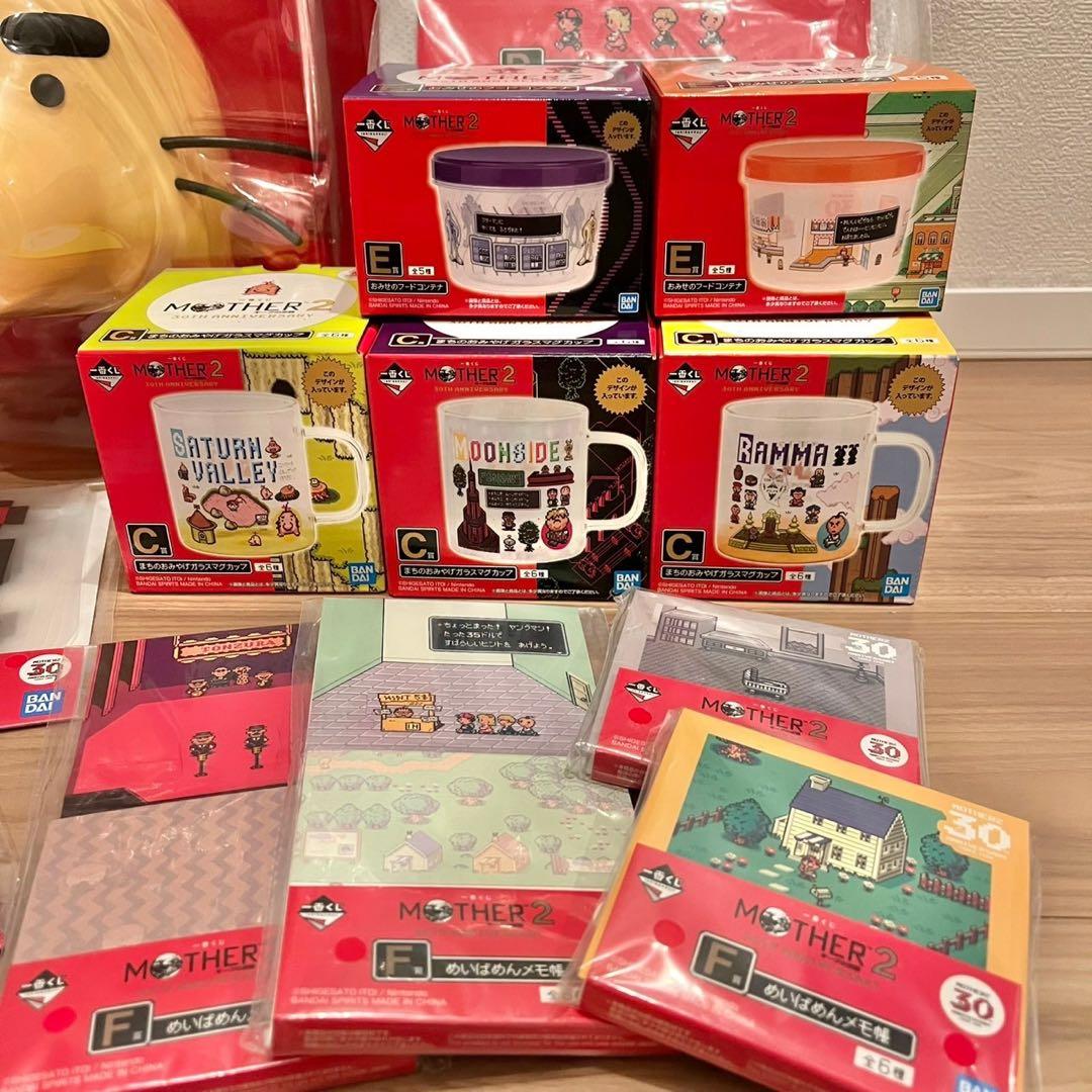 一番くじ MOTHER2 A賞B賞C賞D賞E賞どせいさん ポーキー マグカップ