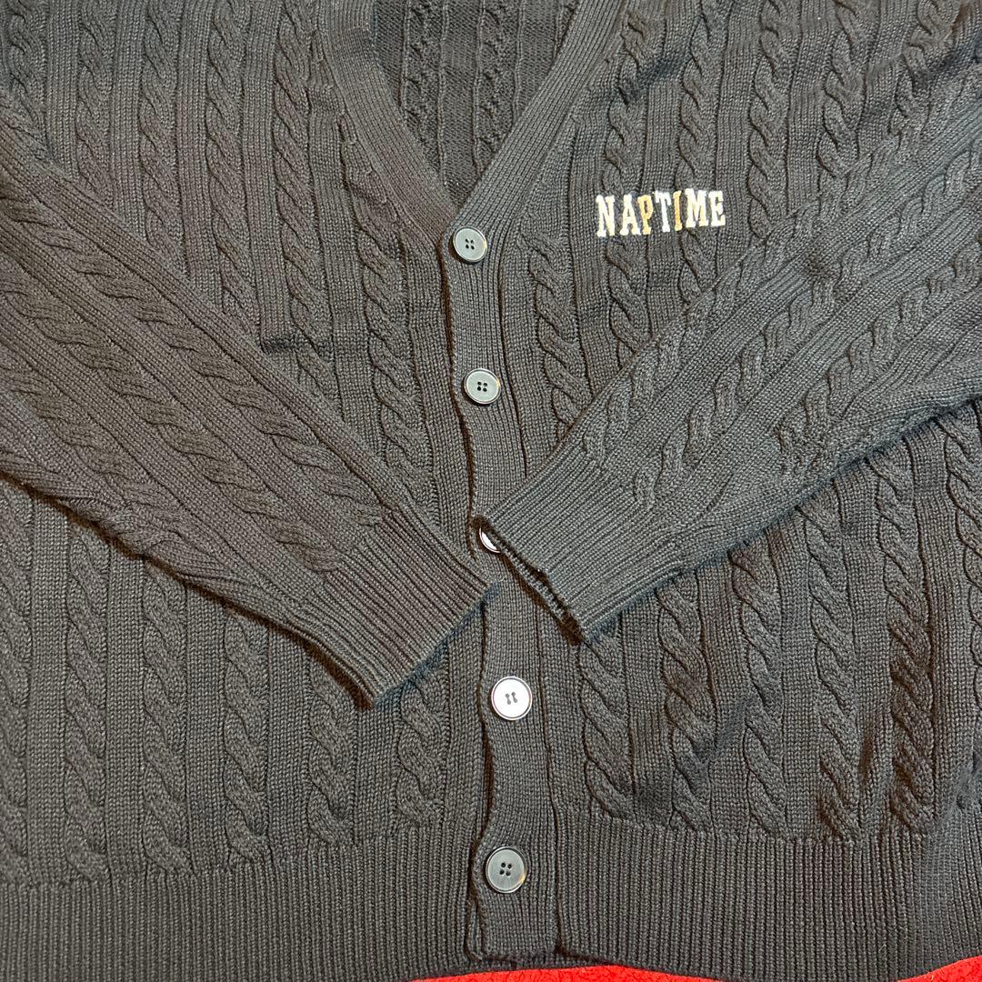 ナップタイム　naptime. Nissy 西島隆弘　カーディガン　ブラック