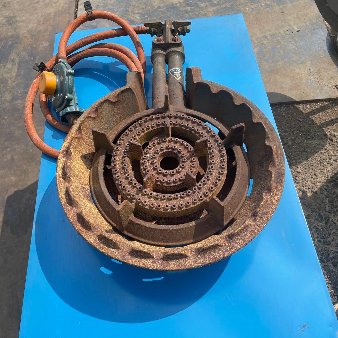 シングルバーナーコンロ ガスホース付き