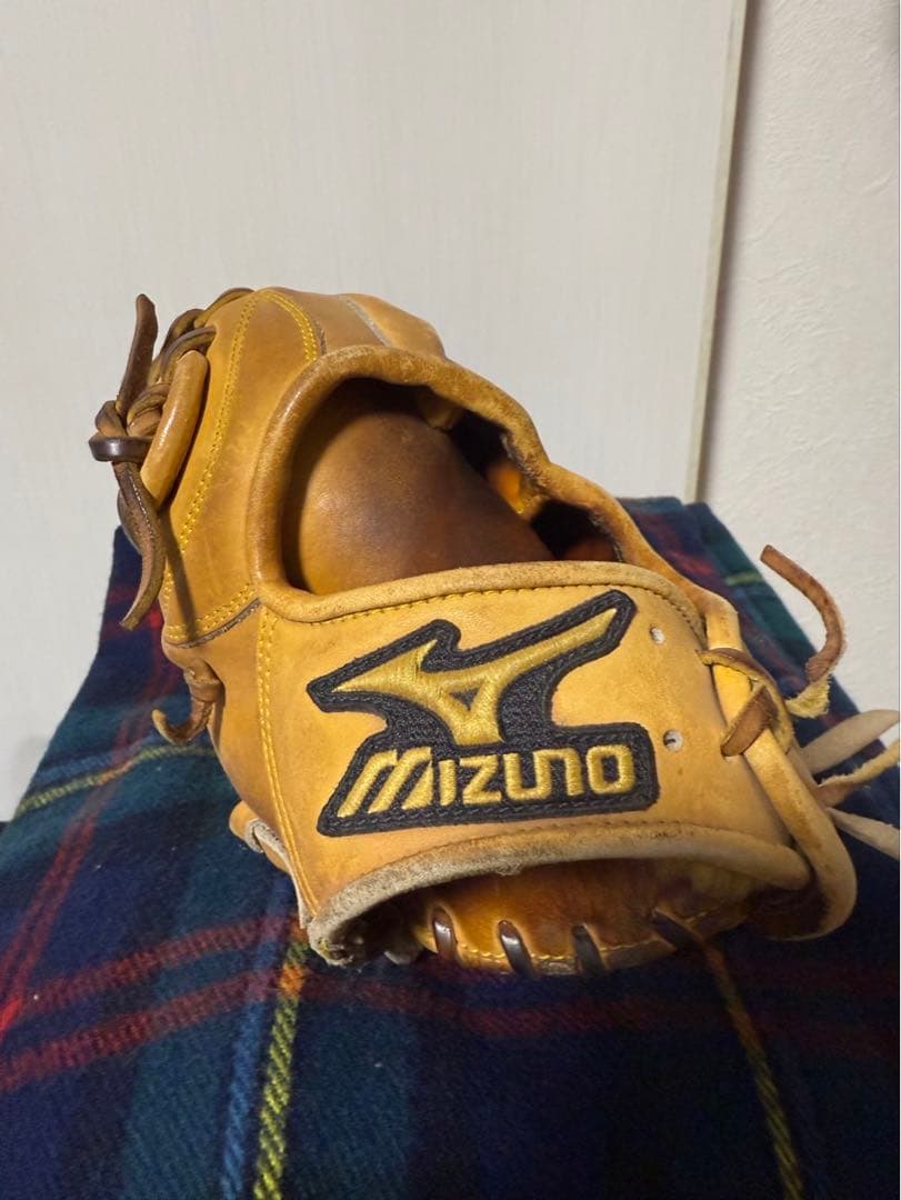 ミズノプロ硬式用グローブ イエロー左用