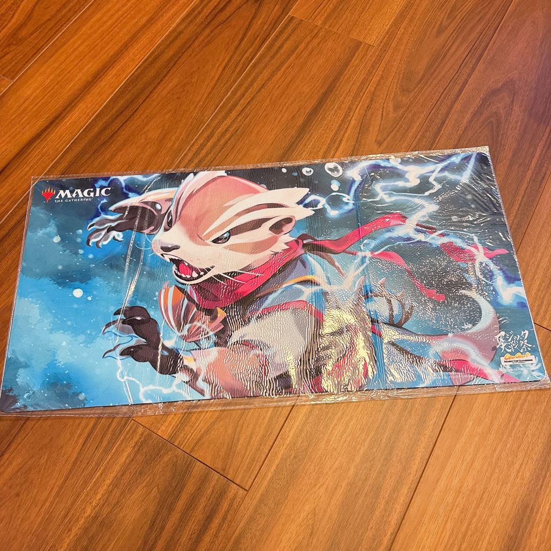 【MTG】轟く機知、ラル プレイマット マジック大戦祭 限定