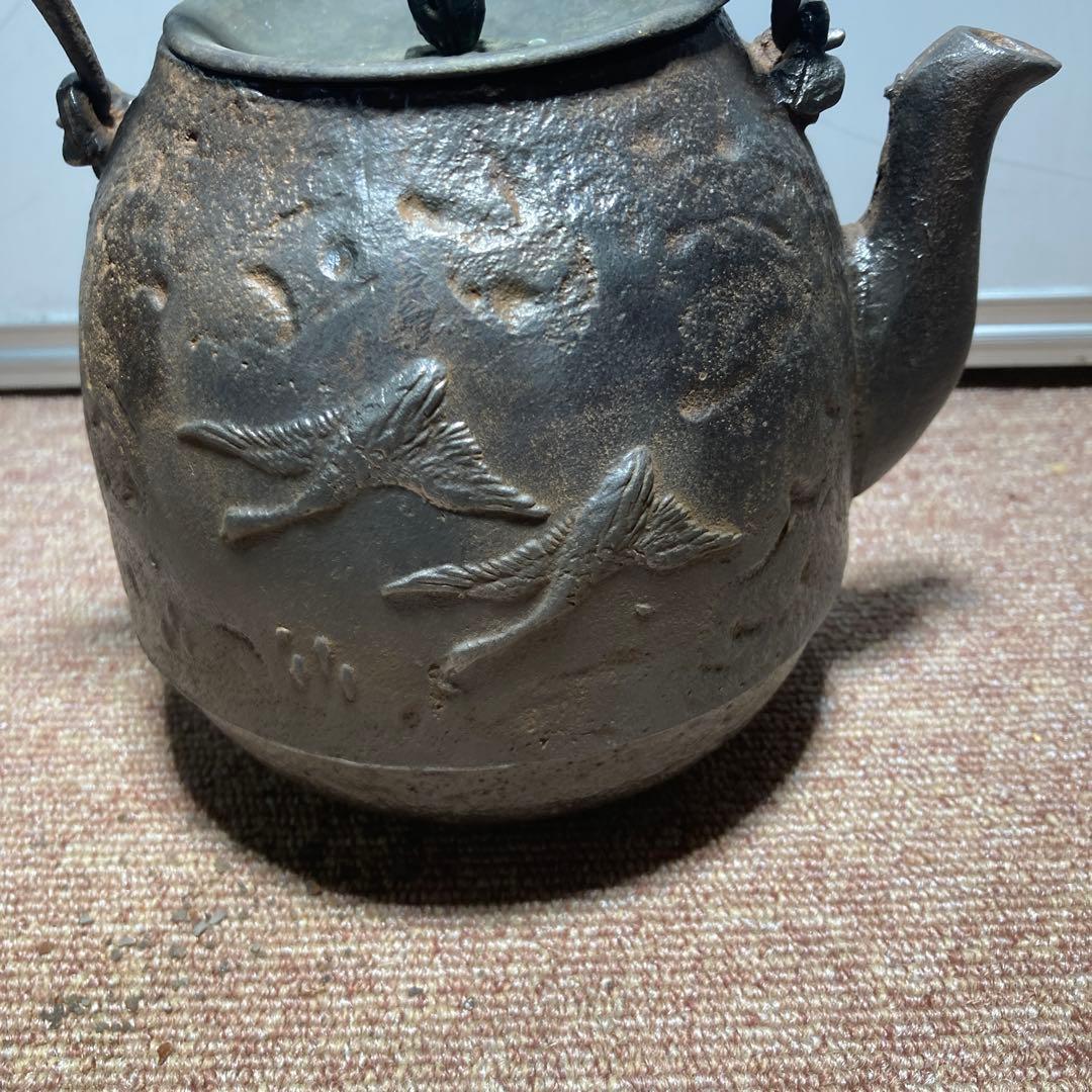 明治期大国鉄瓶