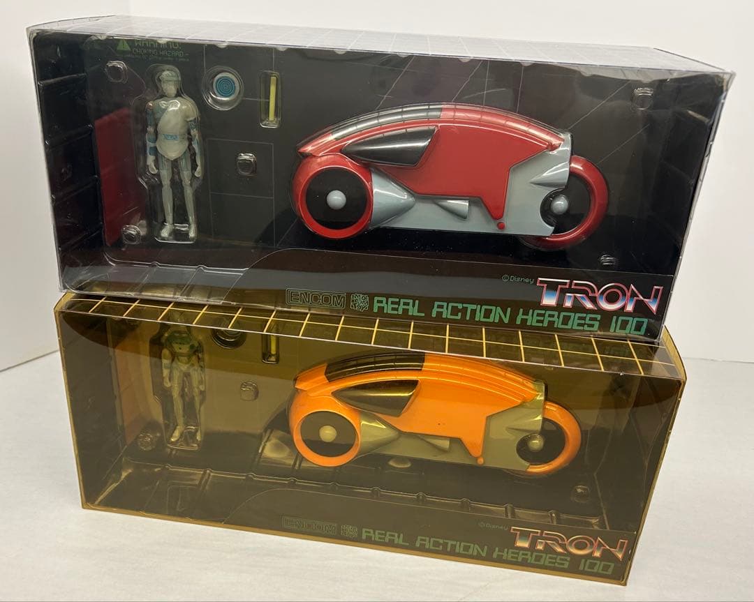 メディコムトイ TRON ライトサイクル　4種セット