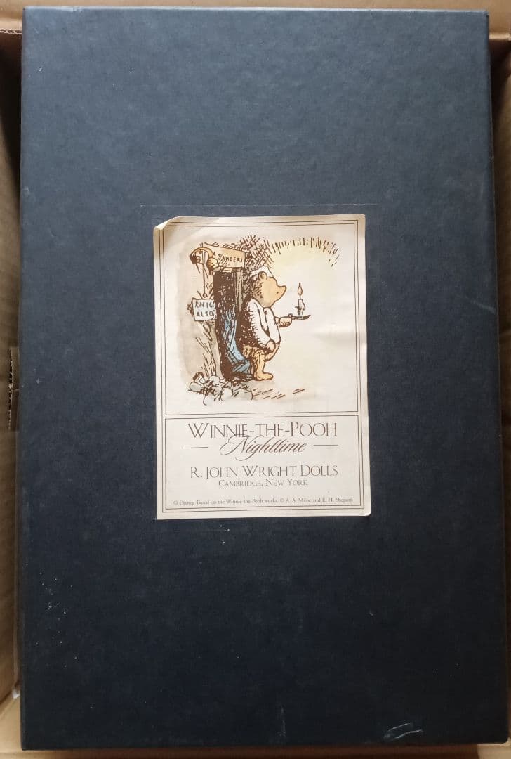 新品 くまのプーさん R John Wright作品 限定品 ぬいぐるみ 人形