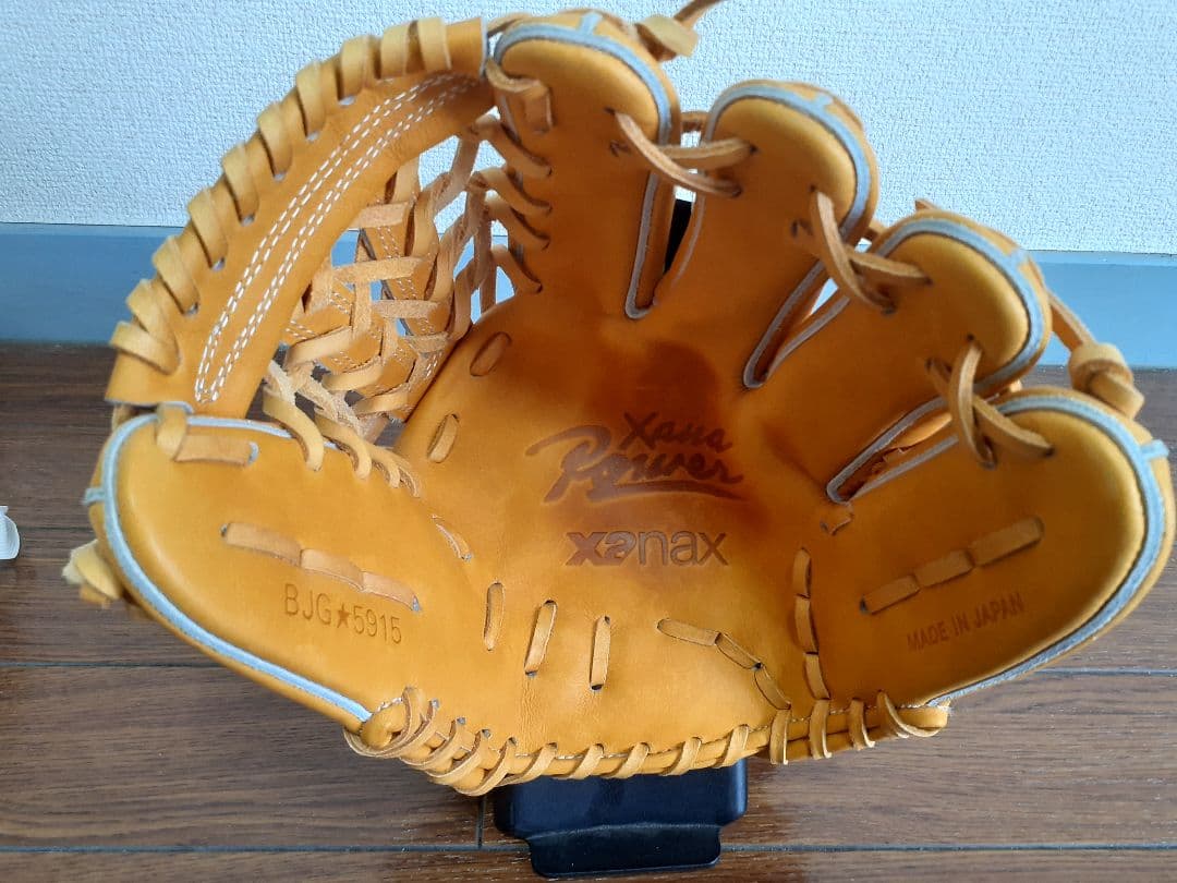 ザナックス軟式ユースグラブオールラウンド右投げ用カラータン