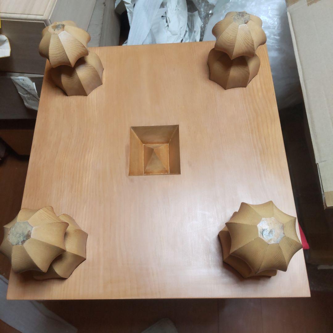 最終価格！宮崎県日向産脚付き碁盤5.5寸　新品未使用品