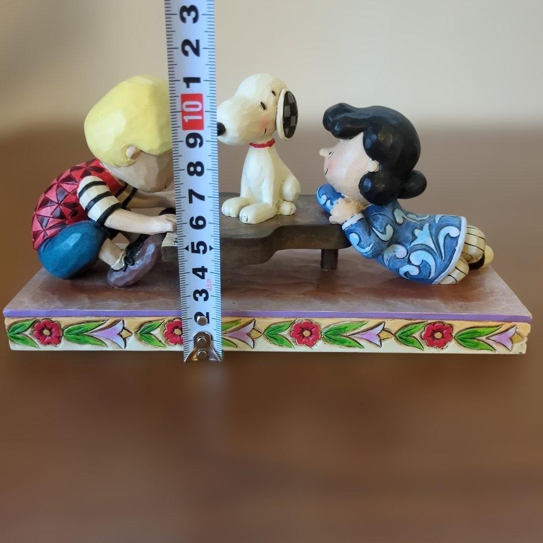 Jim Shore スヌーピー フィギュア シュローダー&ルーシー