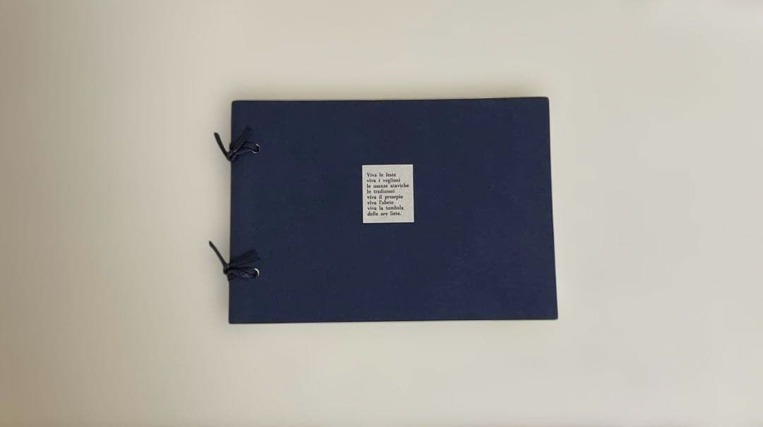 【匿名配送】未使用　ネイビー アドレス帳　文房具　年代物　レトロ