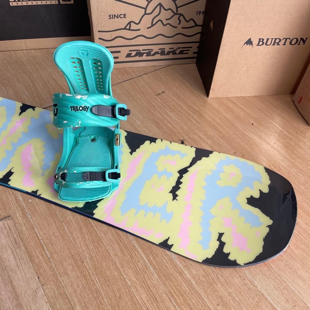 SALOMON×UNION　サロモン　スノーボードセット　バインディング付き