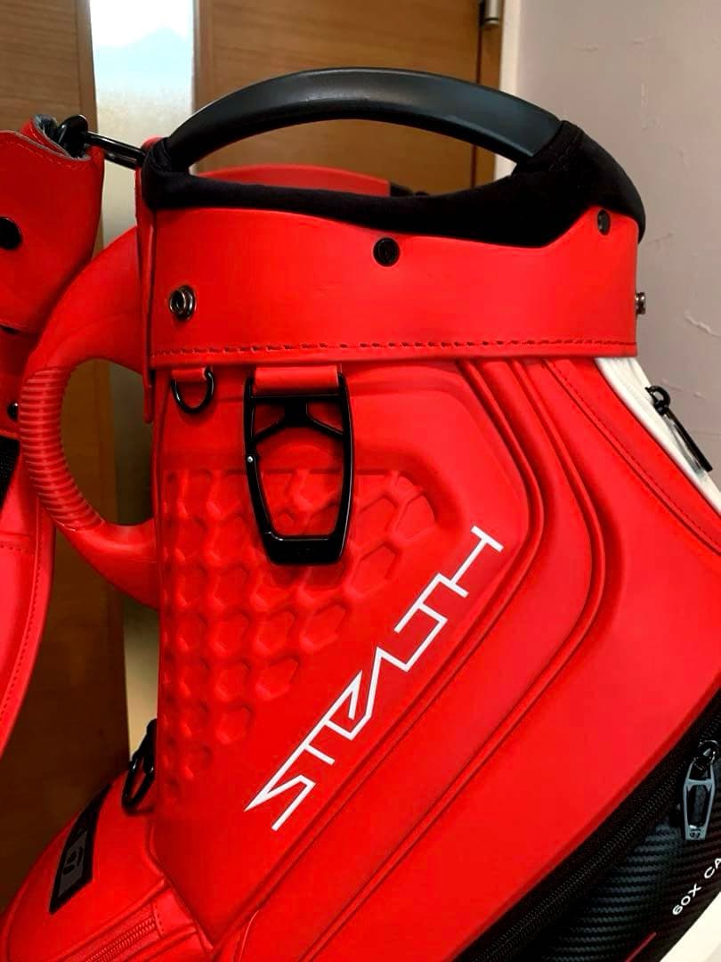 美品　テーラーメイド　ステルス2 ツアースタッフ　3点式 キャディバッグ