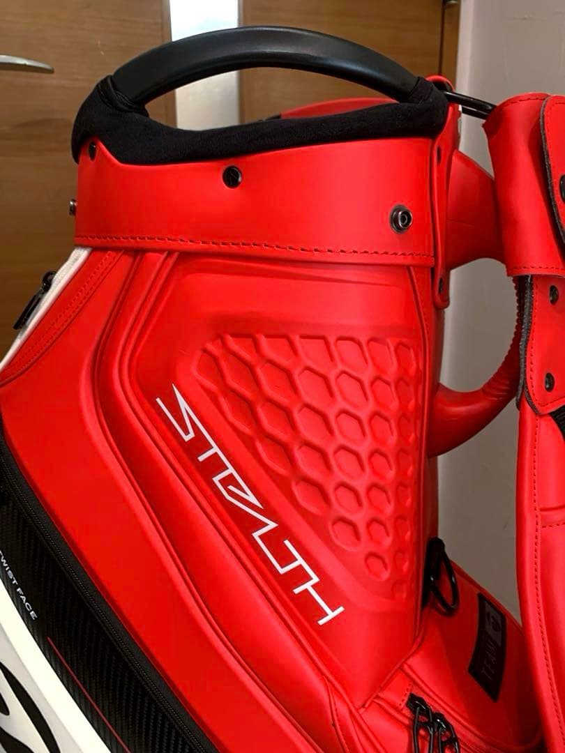 美品　テーラーメイド　ステルス2 ツアースタッフ　3点式 キャディバッグ
