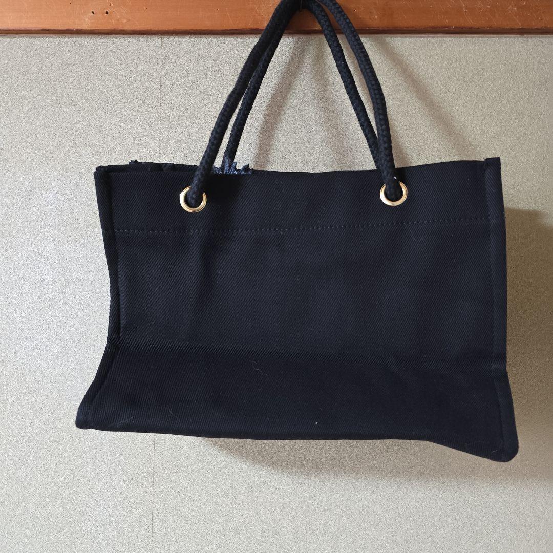 CHANEL キャンバス トートバッグ 黒【非売品】