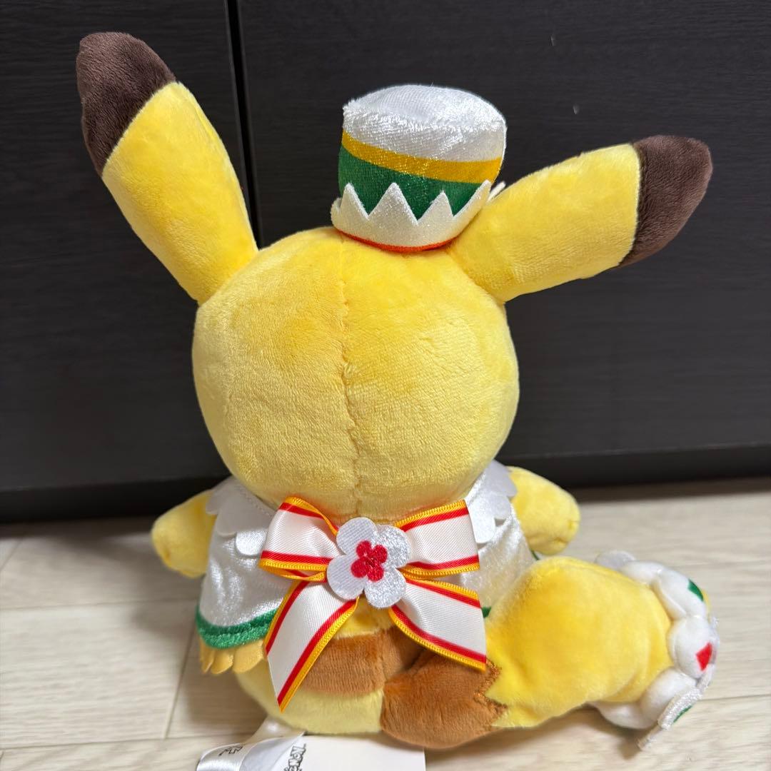 ポケパークカントー ぬいぐるみ カーニバル衣装 イーブイ＆ピカチュウ