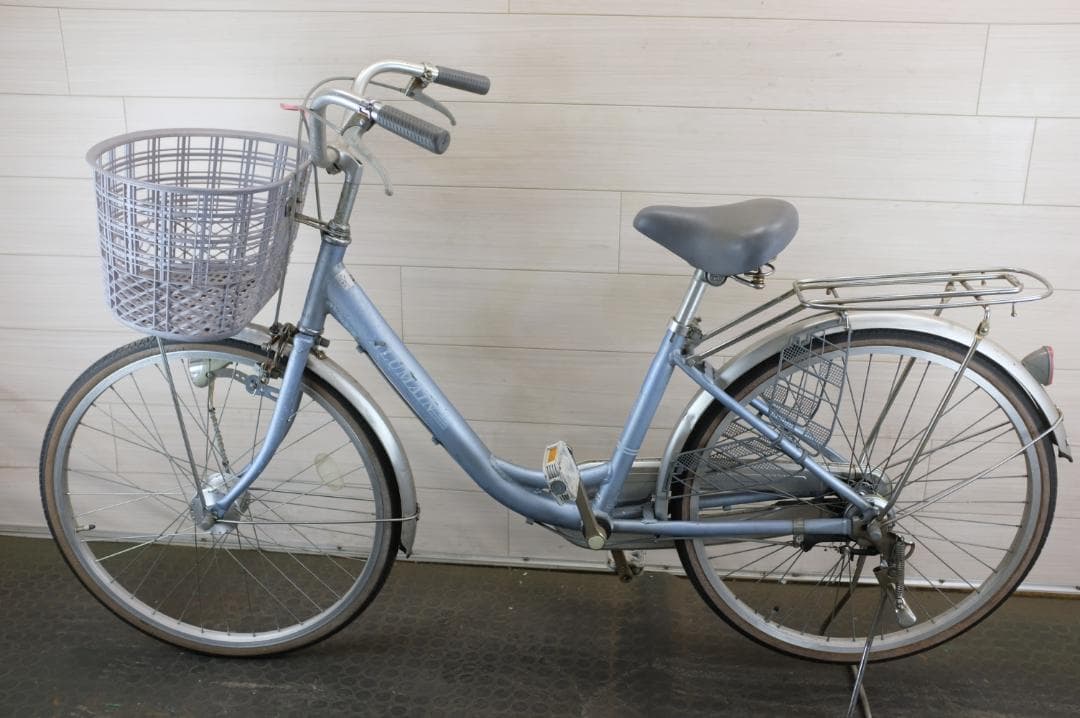 軽快車　24インチ　シングル　オートライト