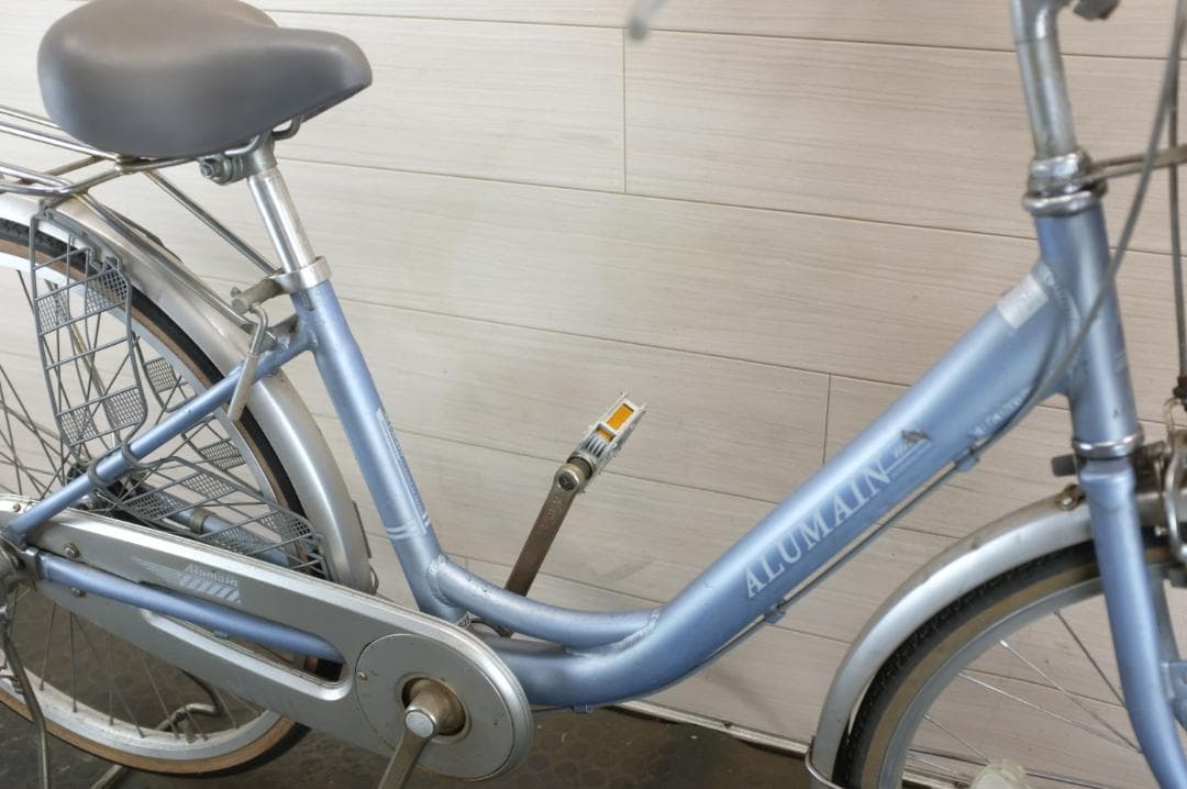 軽快車　24インチ　シングル　オートライト