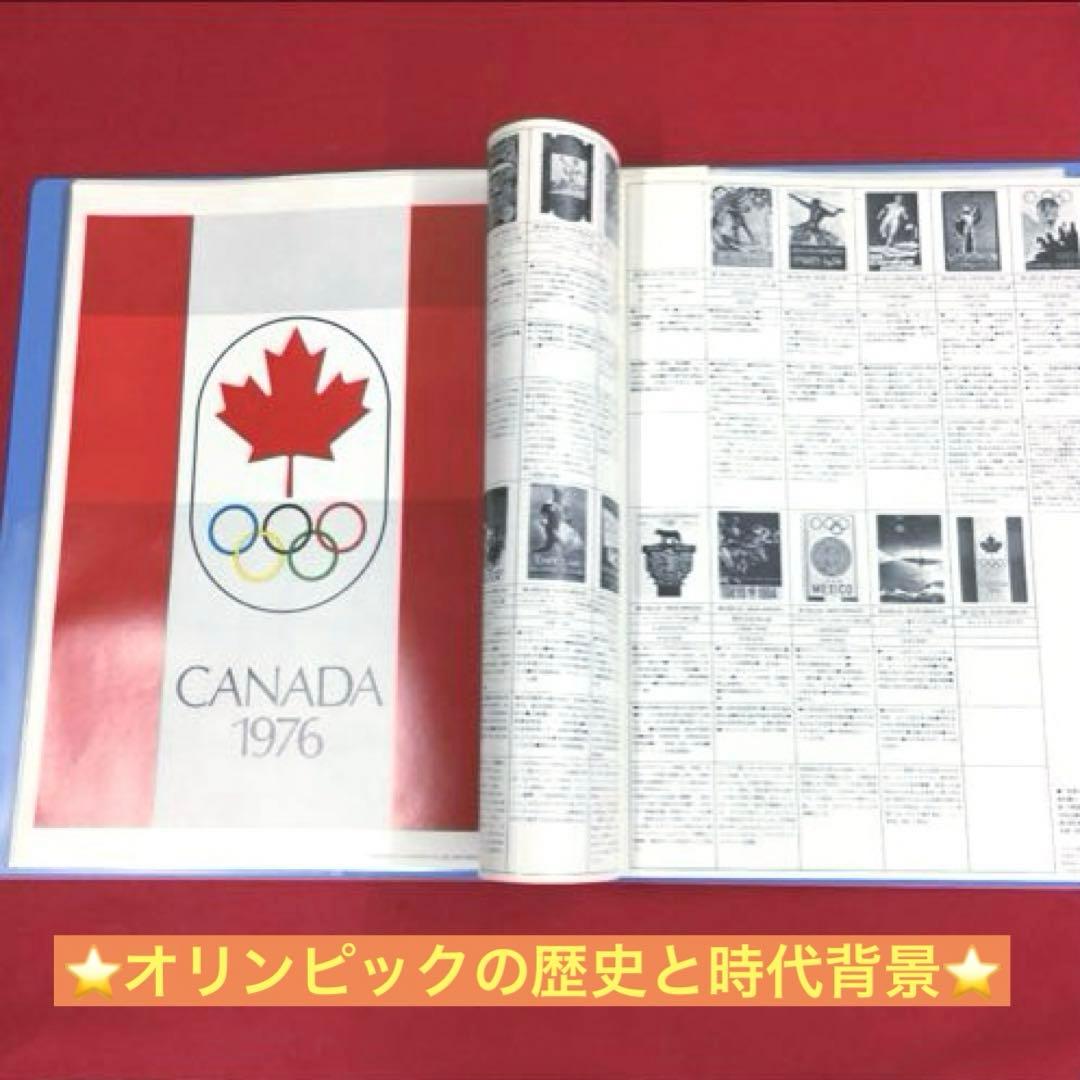 昭和レトロ　オリンピックポスター　ファイル付き(アテネ〜モントリオール)18枚