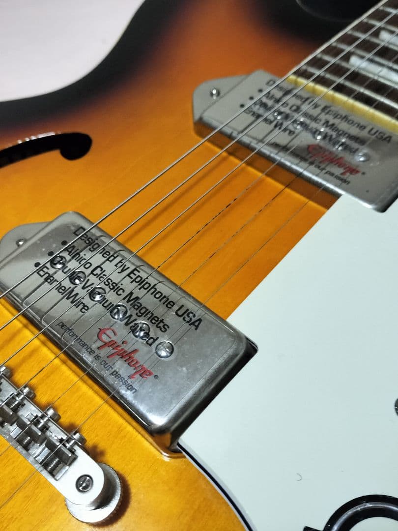 Epiphone エピフォン CASINO カジノ サンバースト フルアコ