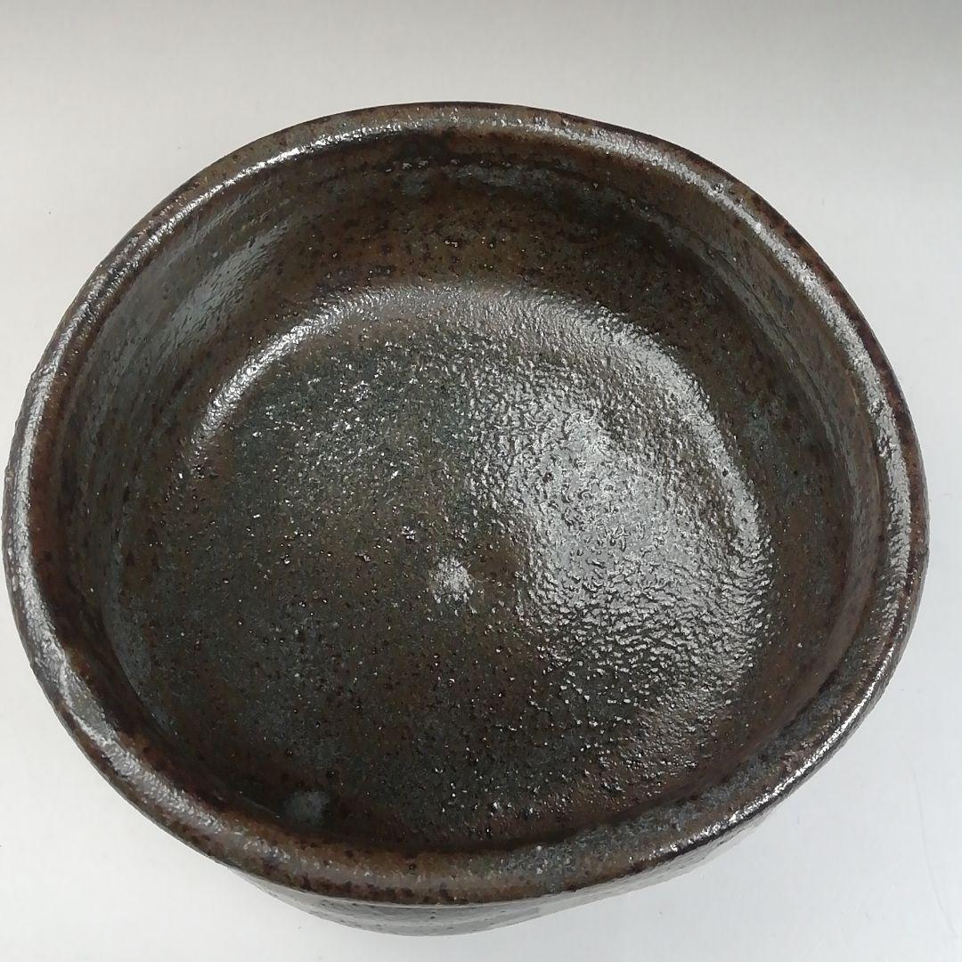 Ｗ８４　茶碗　『鼡志野　茶碗』『竹里庵　加藤春二 作』　共箱　抹茶碗　茶道具