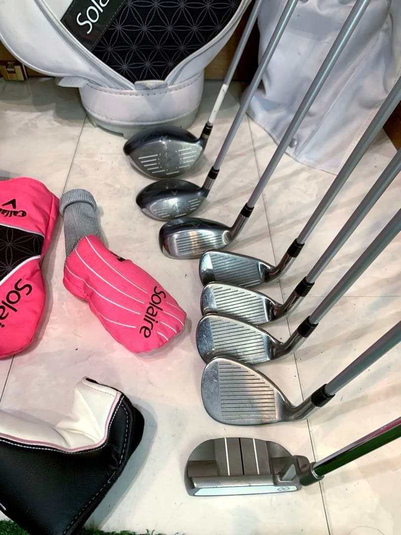 豪華　現行品　レディースゴルフクラブ キャロウェイ　ソレイユ　優しく可愛い