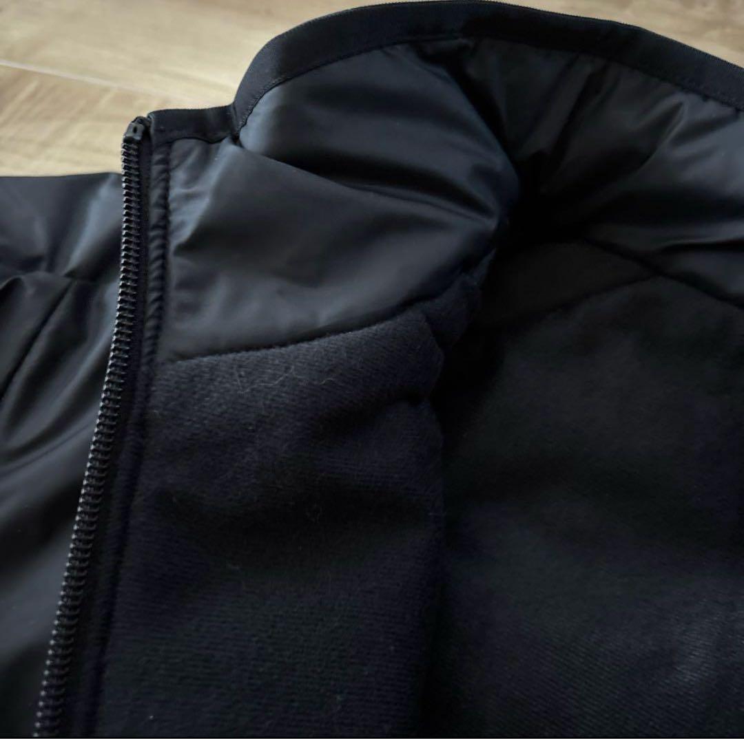 新品　アディダス　メンズ　中綿ウィンドブレーカー　上下セットアップ　黒　XL