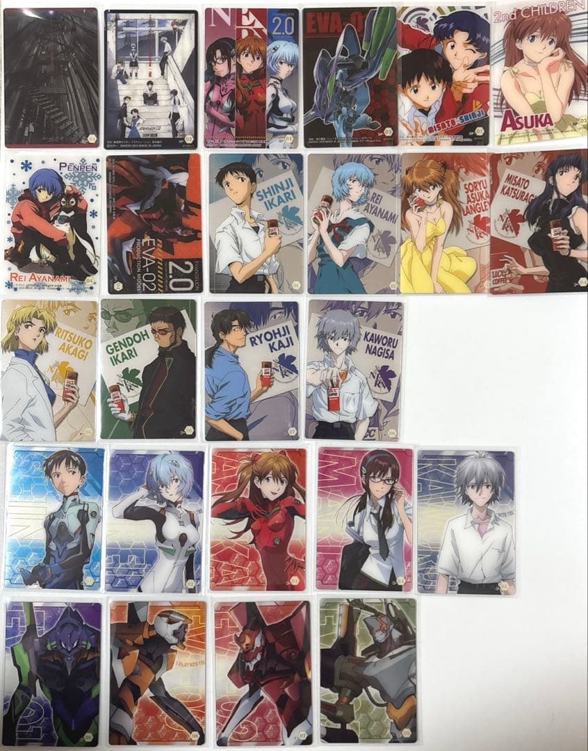 【レア多数 被りなし】エヴァンゲリオン ウエハース カード 49枚まとめ売り