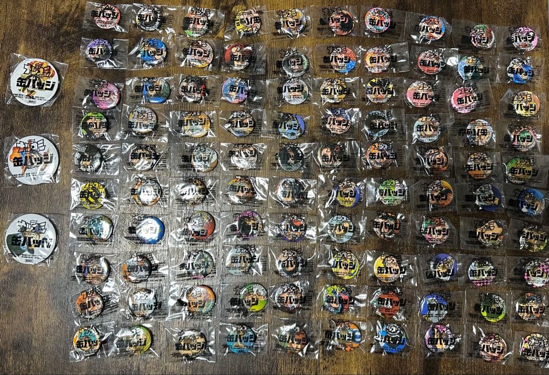 夏コミ2015 ワンピース 缶バッジ103種 コンプ