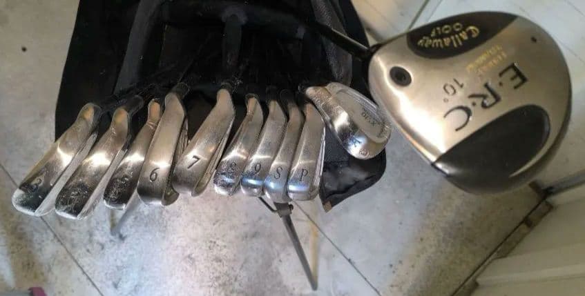 キャロウェイERCドライバー、 XXIO アイアン10本（未使用5本）