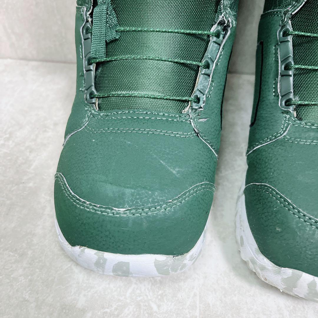 BURTON MOTO-AF スノーボードブーツ 27cm 緑　グリーン　B02