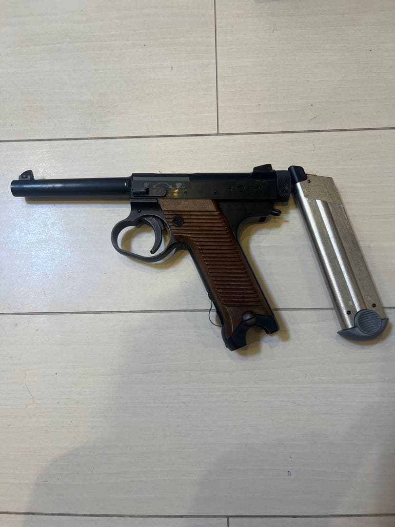 マルシン　南部14年式　ガスガン　後期モデル　ブローバック　取扱説明書付き