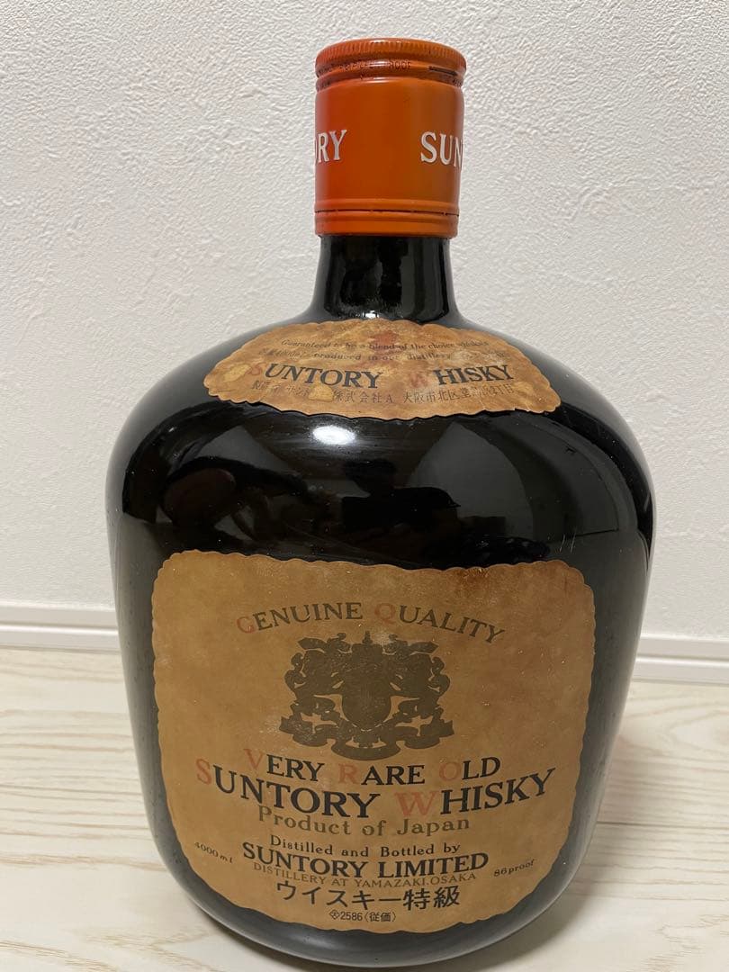 SUNTORY VERY RARE OLD 特級 4ℓ 未開封 古酒