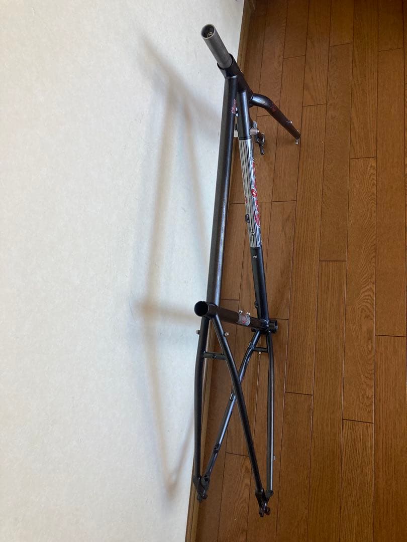 quits様 サルサ VAYA クロモリフレーム ブルーラグ サーリー グラベル