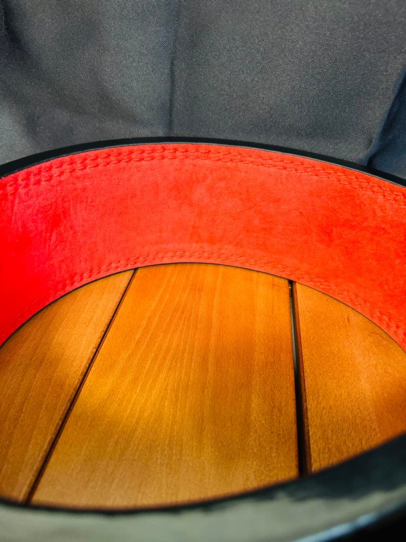 筋トレ パワーベルト レバーアクション式 高重量 本革 14mm厚 Mサイズ