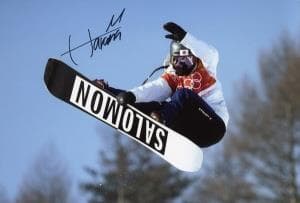 冬季オリンピック　スノーボード　証明書付き　松本遥奈 　直筆サイン入りフォト