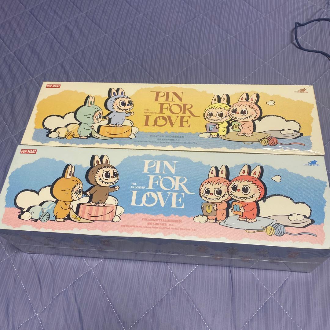 PIN FOR LOVE アソートボックスセット　イニシャル　ラブブ