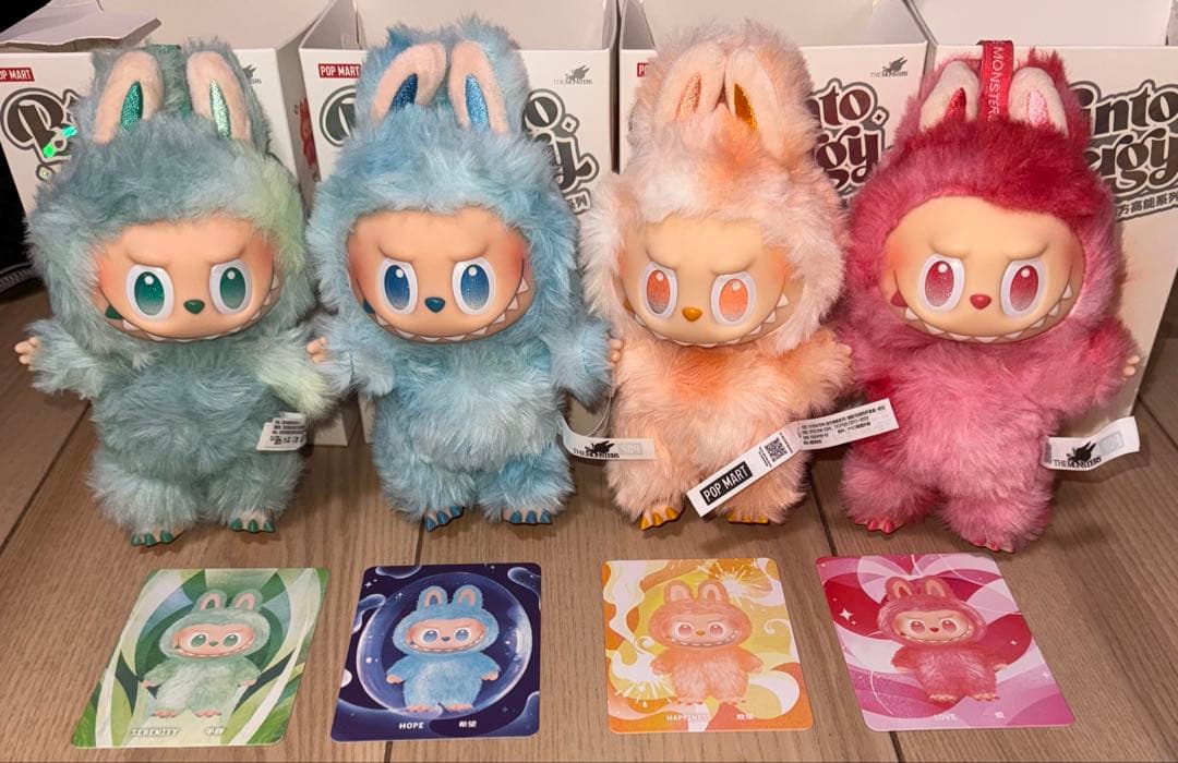 ラブブ エナジー Big into Energy 4体セットPOPMART