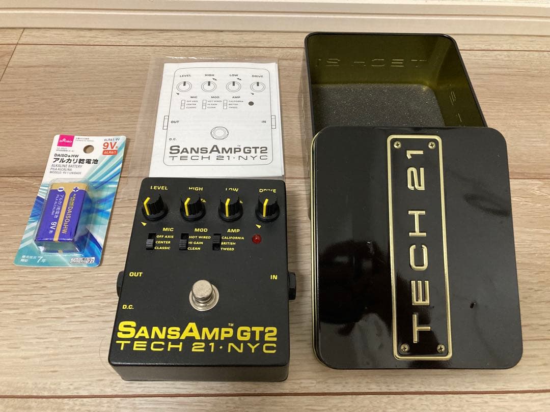 SansAmp GT2 ギターエフェクター