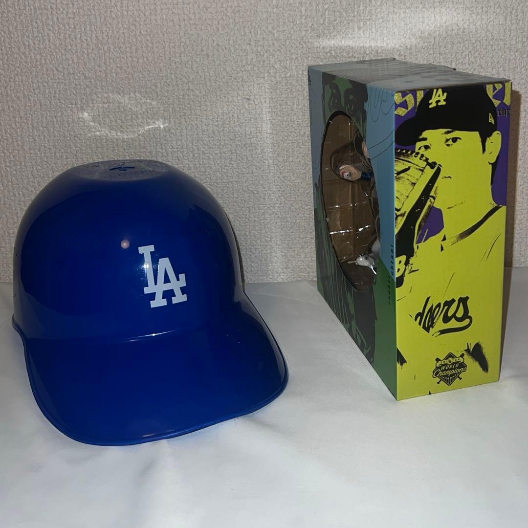 ドジャース大谷翔平 初投手ボブルヘッド 9/10来場者限定(キャップ付)