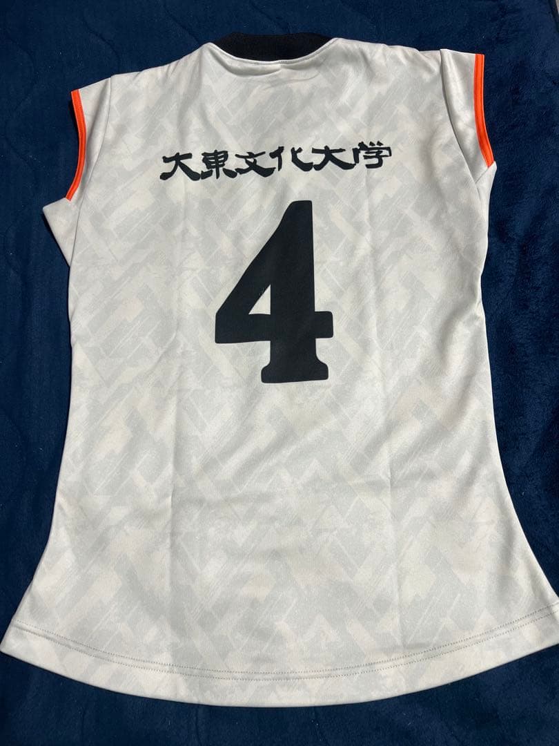 Mizuno バレーボールシャツ 4 大東文化大学　着用済5着セット