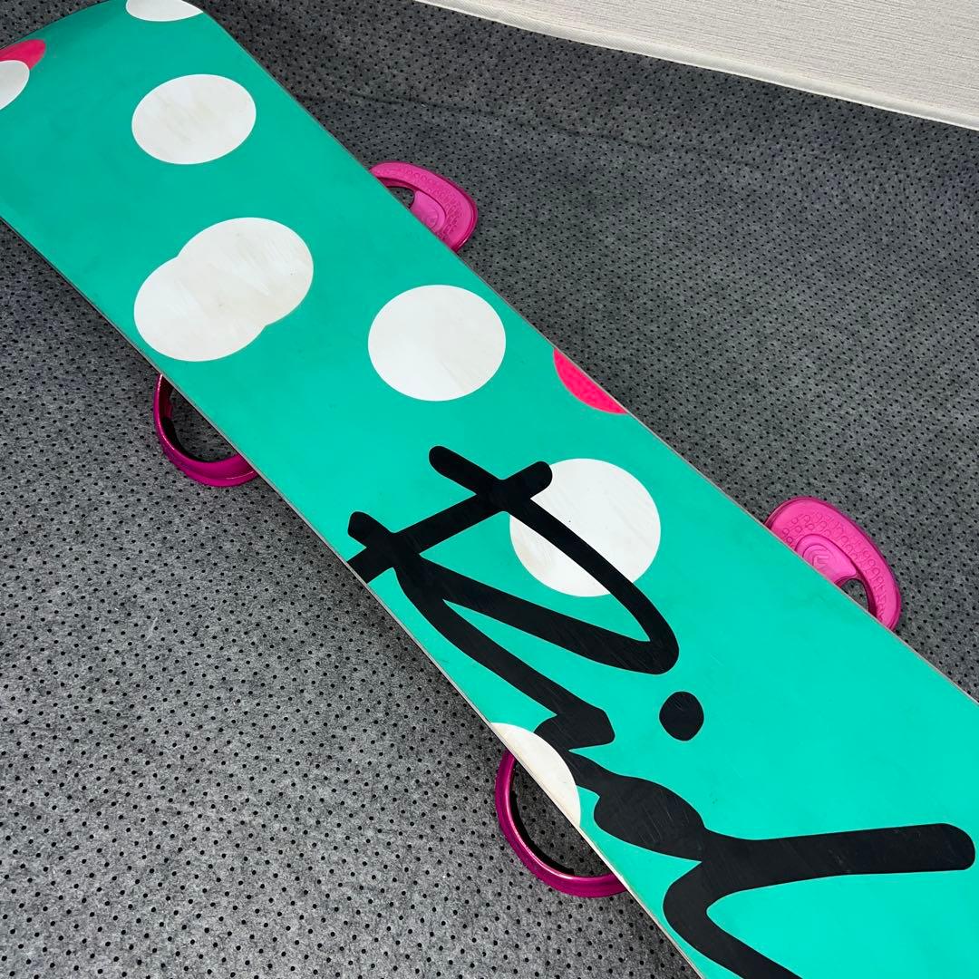 7-8回使用138cm RIDE RAPTURE×FLUX GU15 XSサイズ