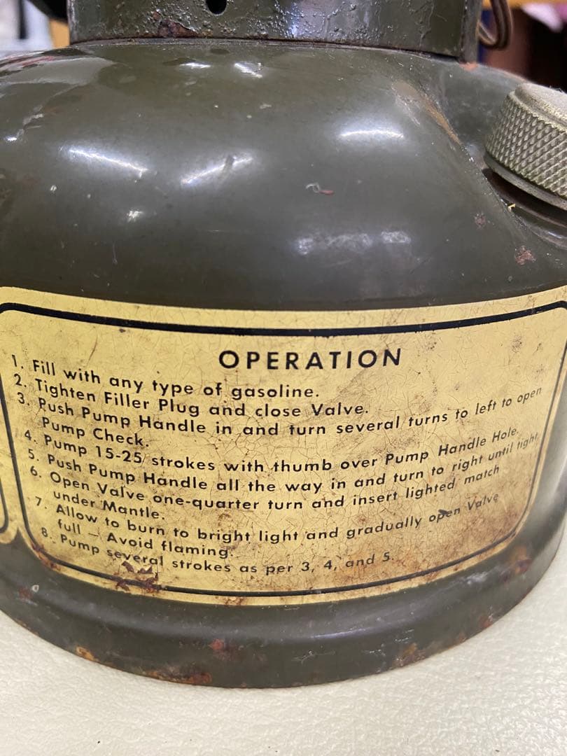 Coleman ミリタリーランタン 1952年 レア