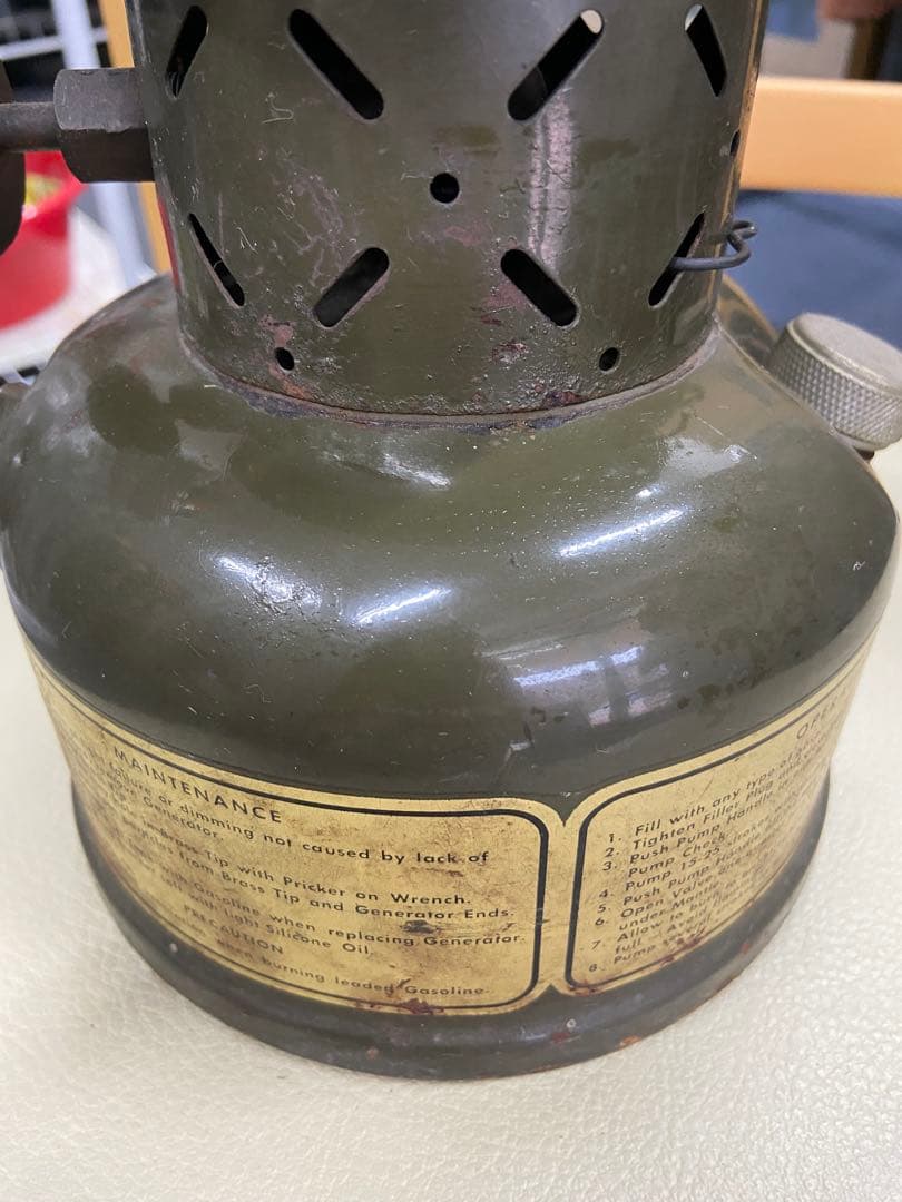 Coleman ミリタリーランタン 1952年 レア