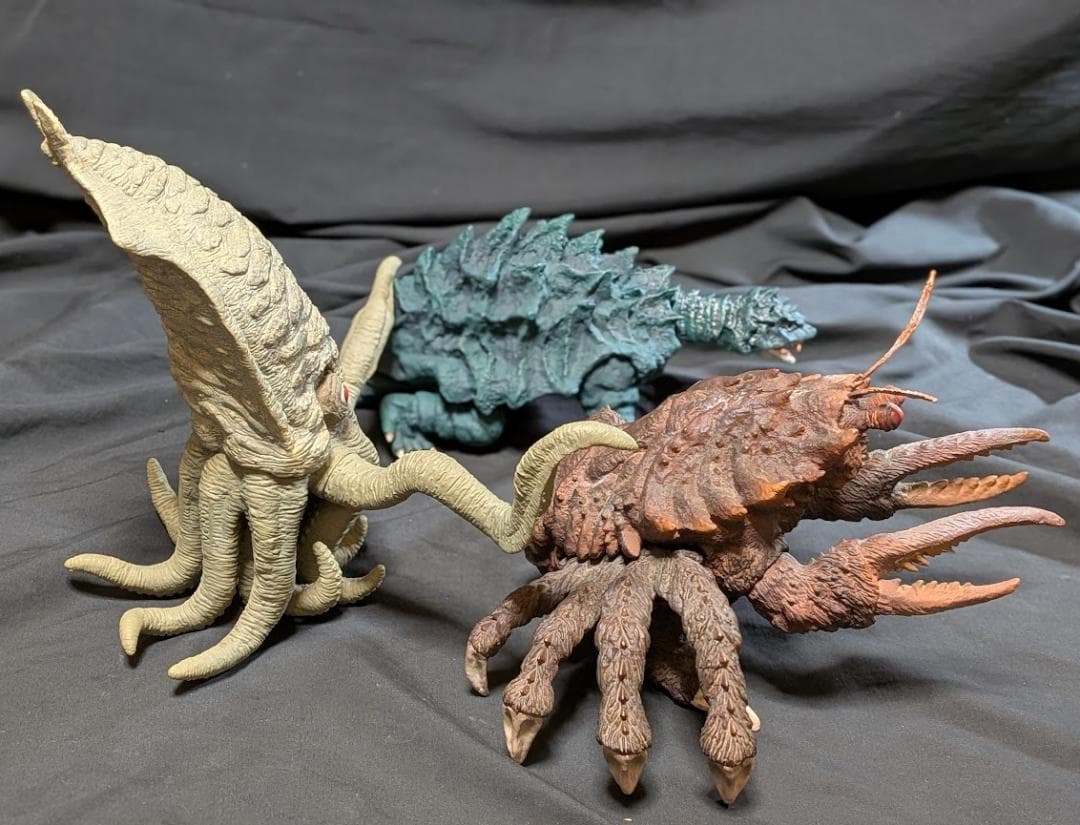 大怪獣シリーズ東宝怪獣総進撃ゲゾラ＆ガニメ＆カメーバ（バンダイミュージアム）３体