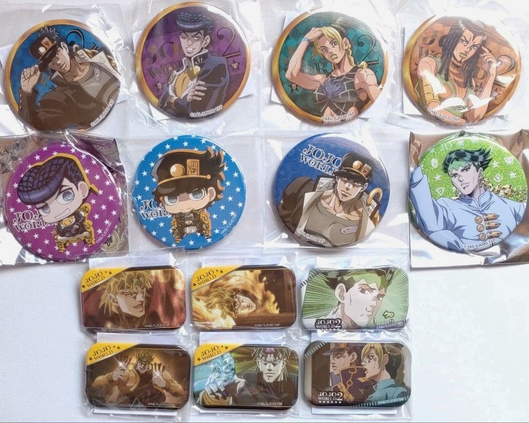 ジョジョの奇妙な冒険 缶バッジ