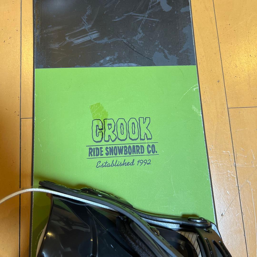 ライド　スノーボード　ビンディング付き　問題なく使えます