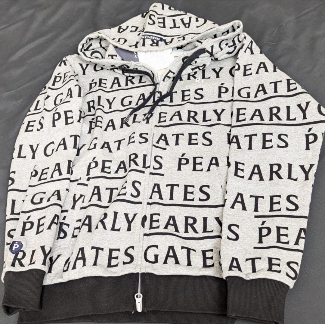 ★新品正規品 パーリーゲイツ コットン裏毛 フルジップフーディジャケット5(L)