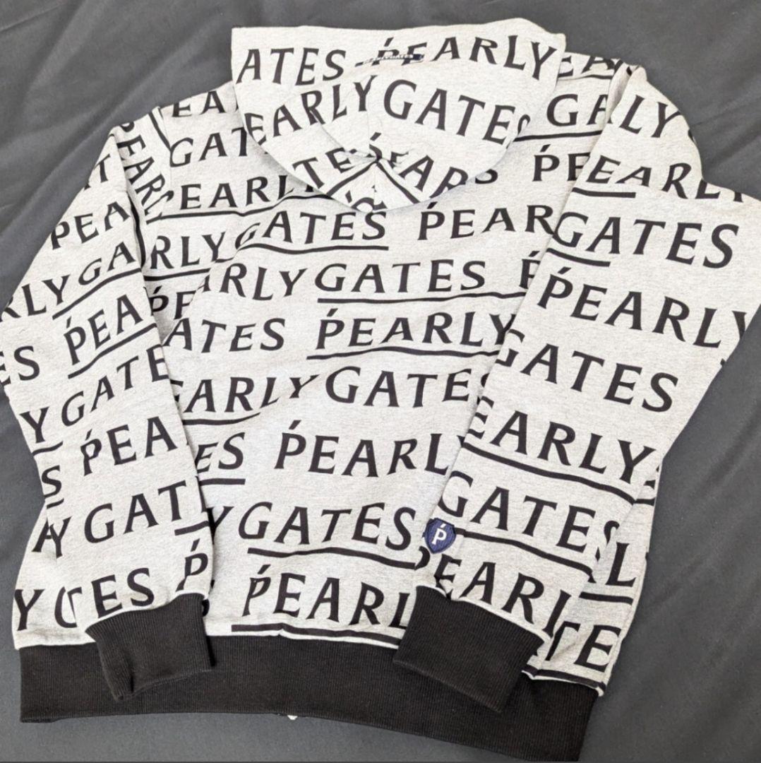 ★新品正規品 パーリーゲイツ コットン裏毛 フルジップフーディジャケット5(L)