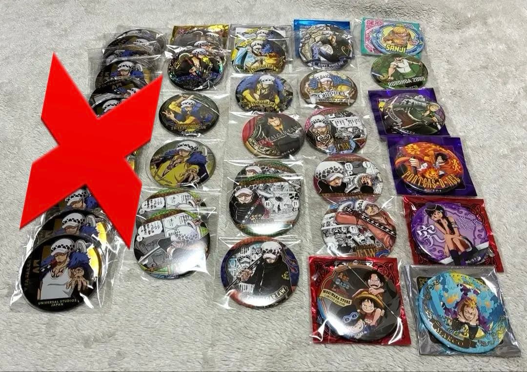 バラ売り⭕️　ワンピース 輩缶バッジ