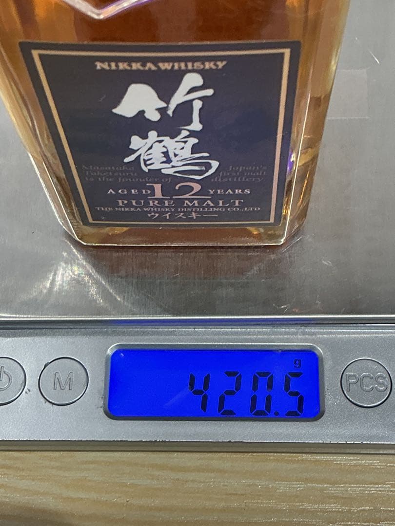 585[未開栓]竹鶴 12年 ピュアモルト180ml・50ml