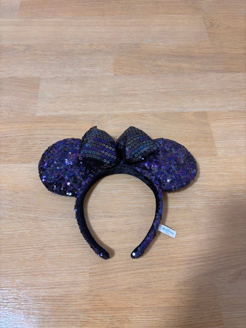 ディズニーカチューシャ3点セット 香港ディズニー限定プーさん スパンコール